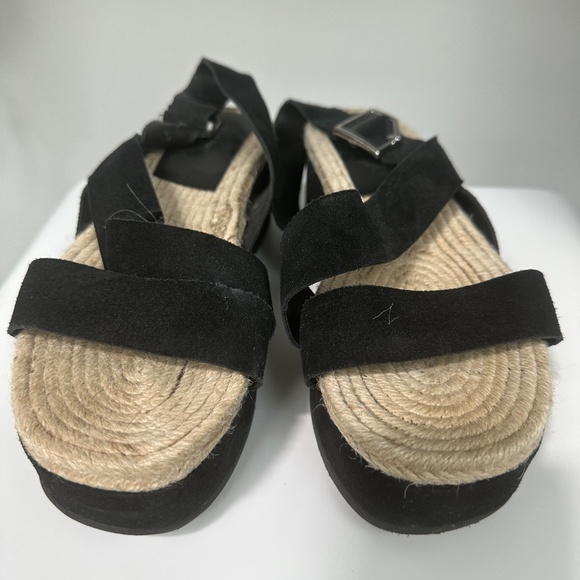 Rag & Bone Megan suede espadrill platform - Picture 4 of 6